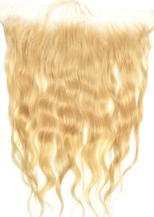 INDIAN BLONDE WAVY HD LACE FRONTAL